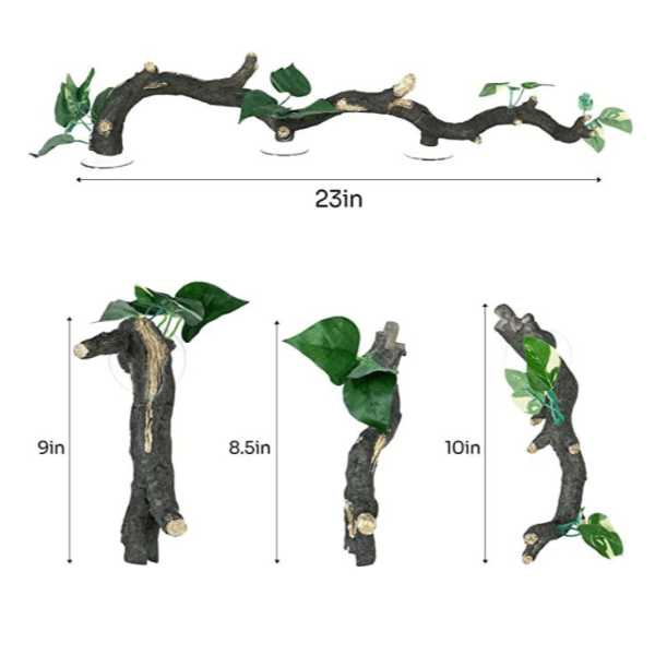 Reptizoo 3 Piece Connectable Branches