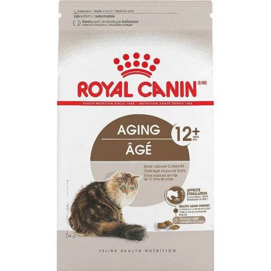 Royal Canin Aging 12+ Adult Dry Cat Food, 6lb