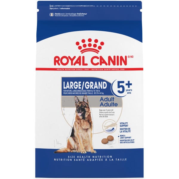 Royal Canin Large Adult 5+ Dry Dog Food, 30lb