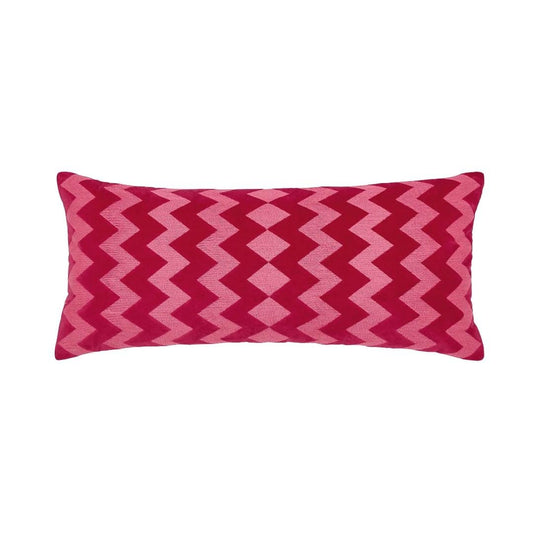 Sanderson Very Rose & Peony Cushion 70cm x 30cm - Red