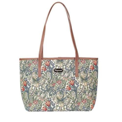 Signare College/Tote Bag - Morning Garden