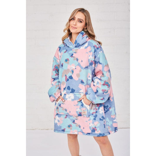 Something Special Gifts Ladies Joey Oversize Hoodie - Abstract