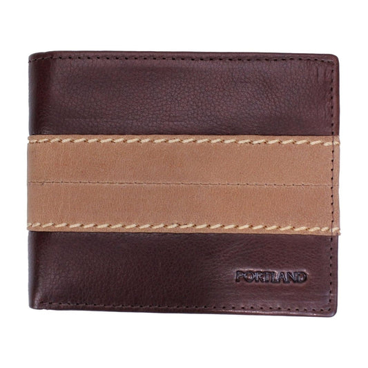 Something Special Gifts Leather Billfold Wallet - Brown