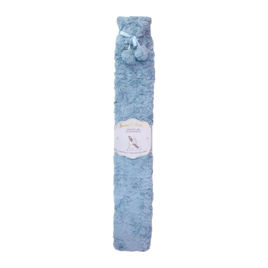 Something Special Gifts Long Plush Hot Water Bottle - Denim