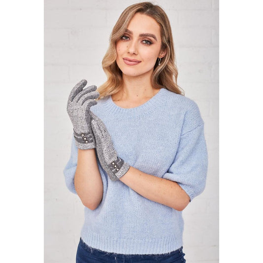 Something Special Gifts Luxury Wool Gloves - Grey