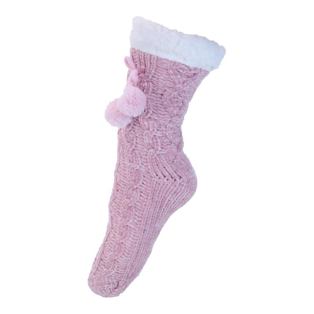 Something Special Gifts Super Cosy Slouchy Socks - Dusty Pink