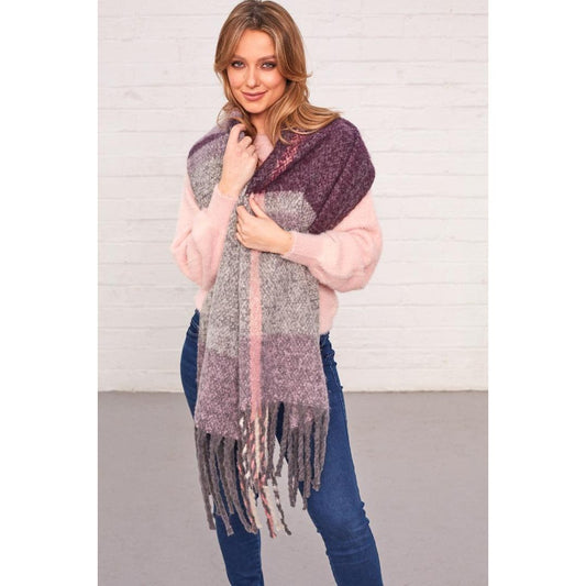 Something Special Gifts Supersoft Oversize Scarf - Purple