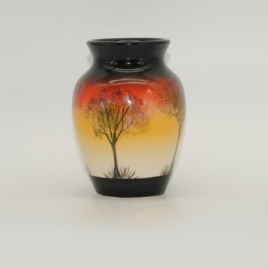 Studio Poole Trees Vase With Lip  - Mini