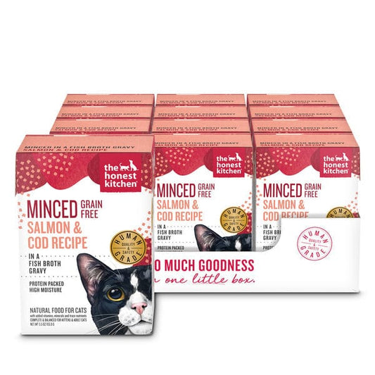 The Honest Kitchen Minced Grain Free Salmon & Cod Recipe Wet Cat Food (SPECIAL ORDER ITEM)