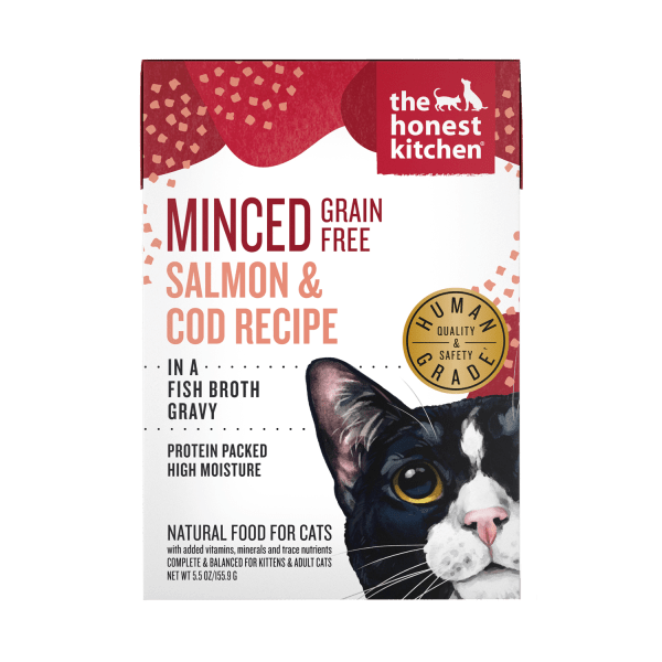 The Honest Kitchen Minced Grain Free Salmon & Cod Recipe Wet Cat Food (SPECIAL ORDER ITEM)