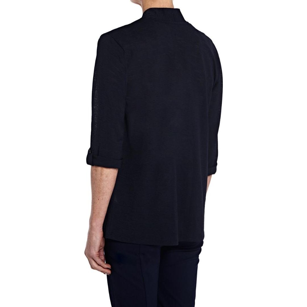 TIGI Navy Open Front Shrug