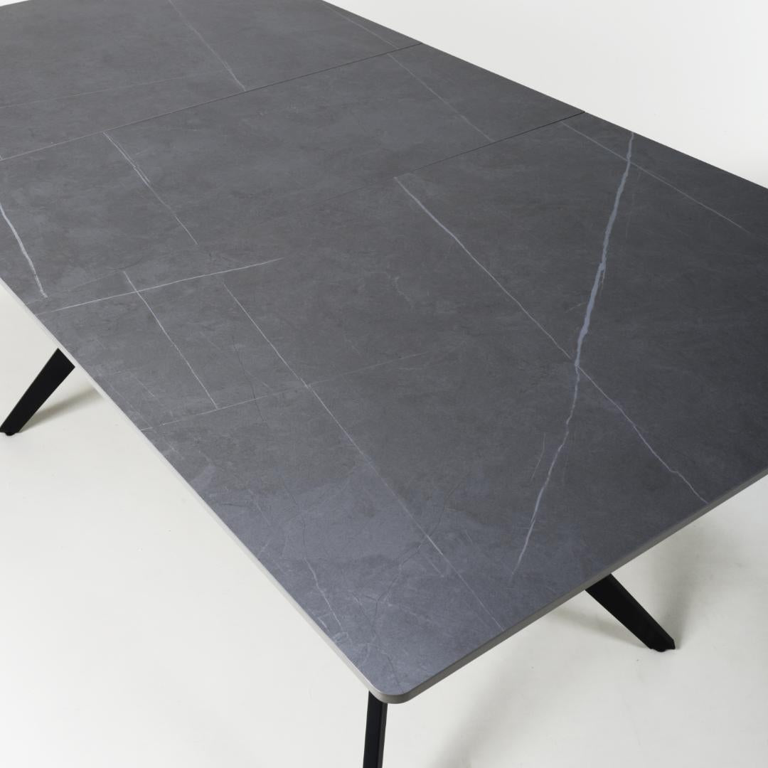 Timor 1.8m Extending Grey Dining Table