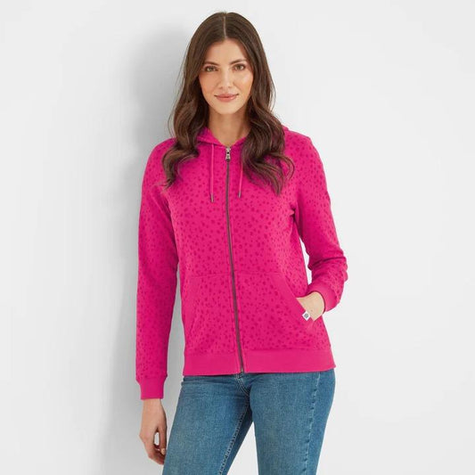 TOG24 Carys Womens Zip Hoody - Magenta Pink