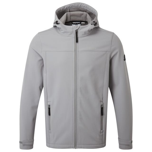 TOG24 Feizor Softshell Hooded Jacket - Concrete Grey