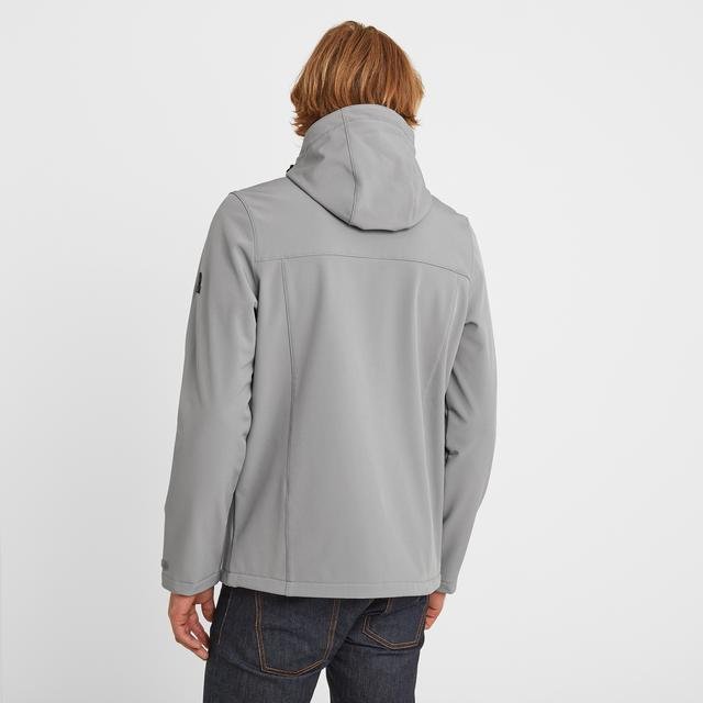 TOG24 Feizor Softshell Hooded Jacket - Concrete Grey