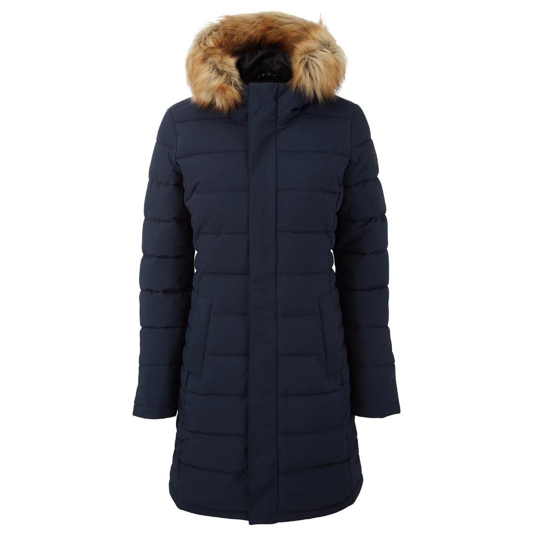 TOG24 Firbeck Womens Long Insulated Jacket - Navy