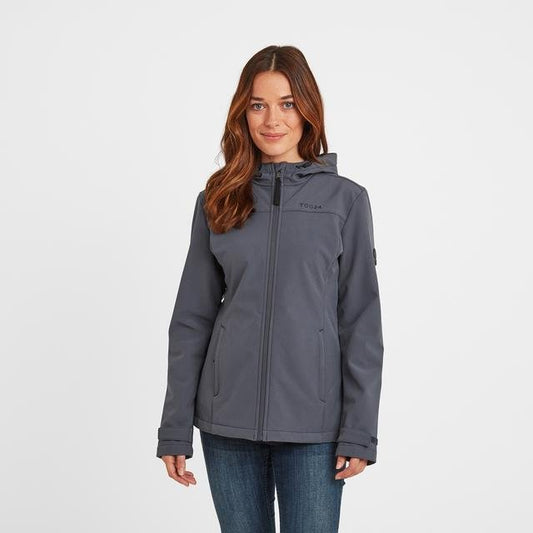 TOG24 Keld Softshell Hooded Jacket - Washed Blue