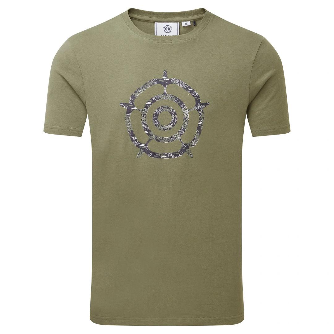 Tog24 Miller Mens T-shirt - Light Khaki