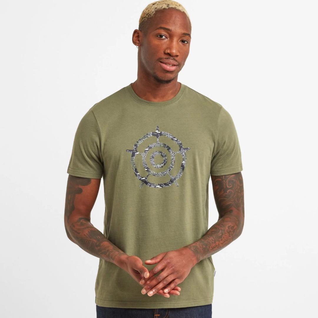 Tog24 Miller Mens T-shirt - Light Khaki