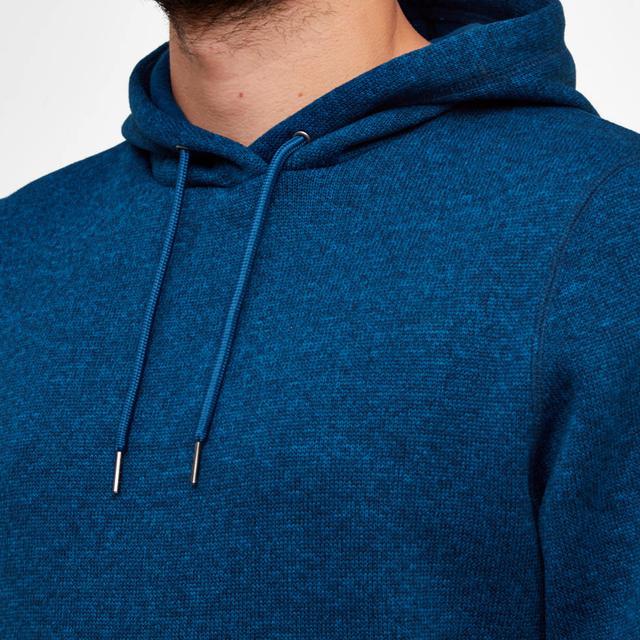 TOG24 Mosby Knitlook Fleece Hoody - Night Blue