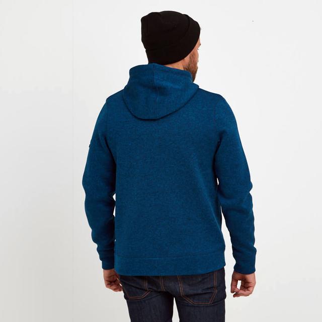 TOG24 Mosby Knitlook Fleece Hoody - Night Blue