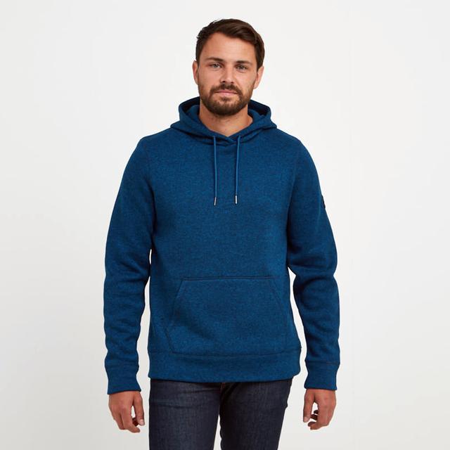 TOG24 Mosby Knitlook Fleece Hoody - Night Blue