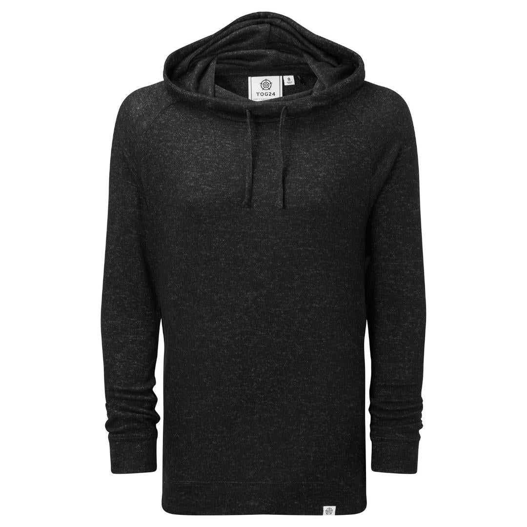 Tog24 Phoebe Womens Hood Sweat - Washed Black Marl