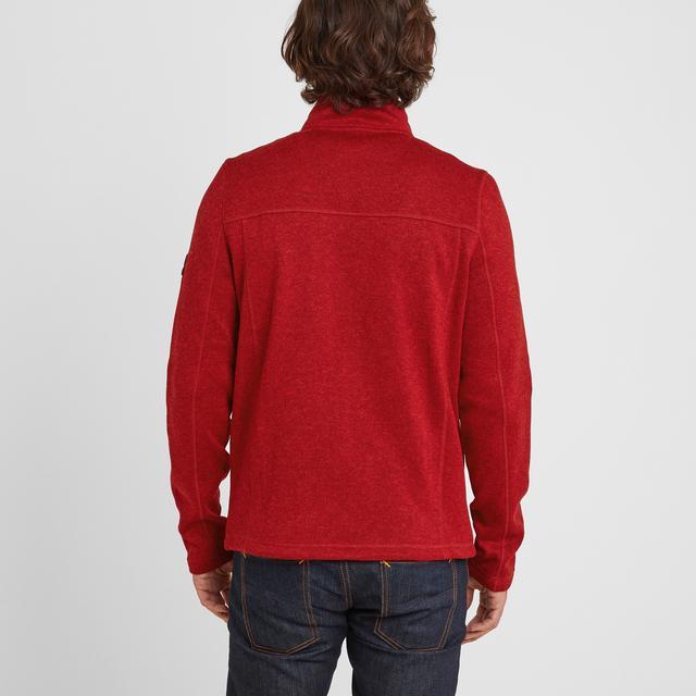 TOG24 Sedman Knitlook Fleece Jacket - Chilli Red