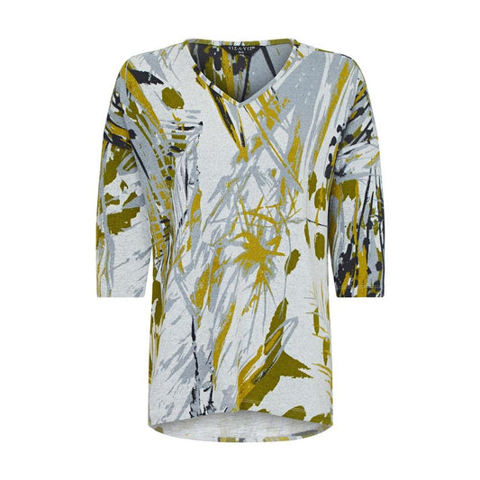 VIZ A VIZ Jungle V-Neck Top