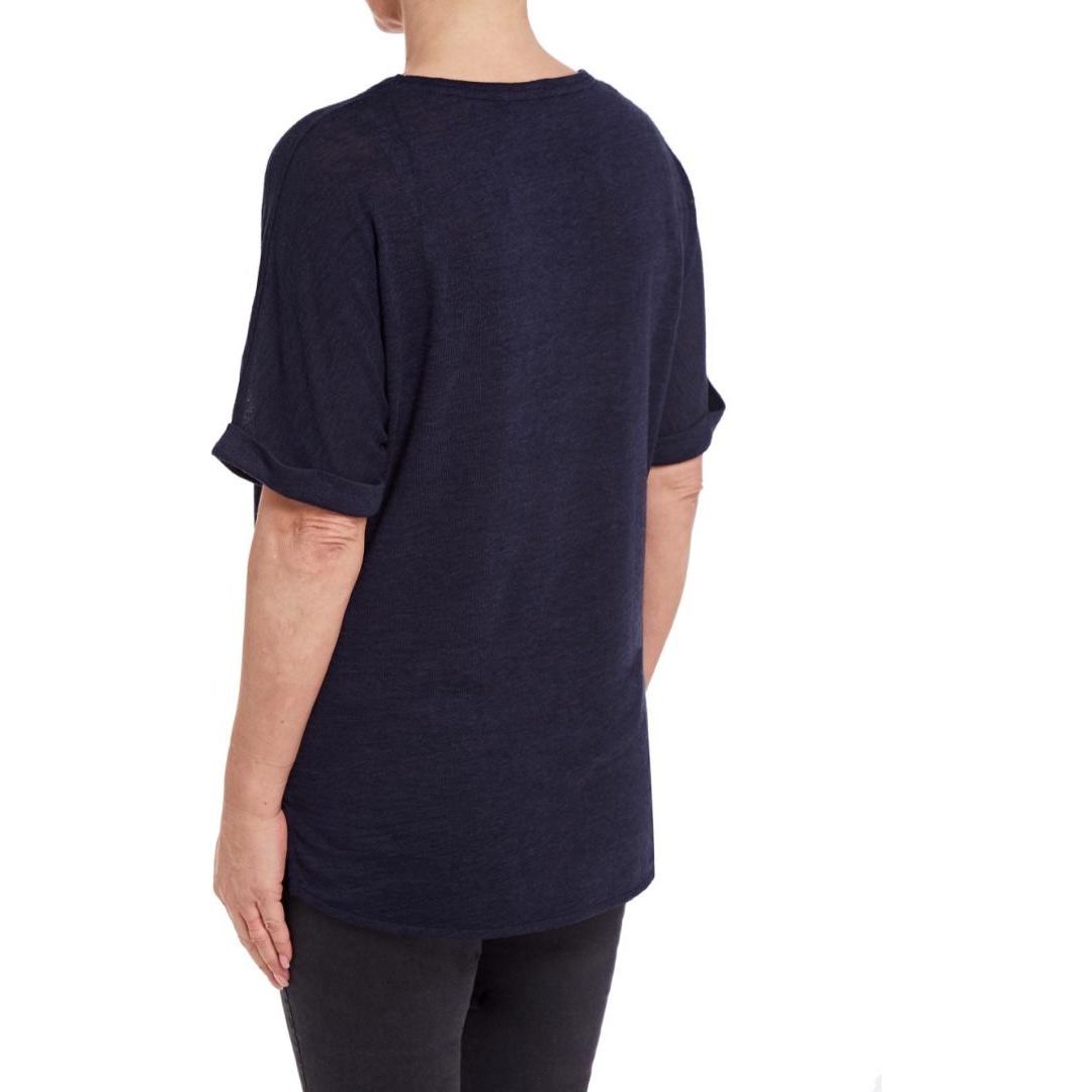 VIZ-A-VIZ Navy Dragonfly Top