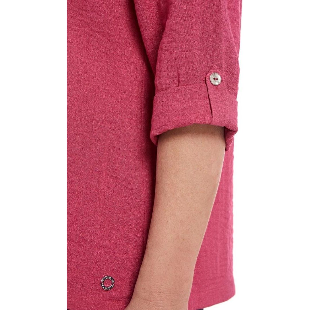 VIZ A VIZ Pink Asymmetric Tunic