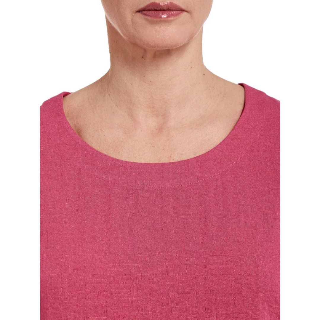 VIZ A VIZ Pink Asymmetric Tunic