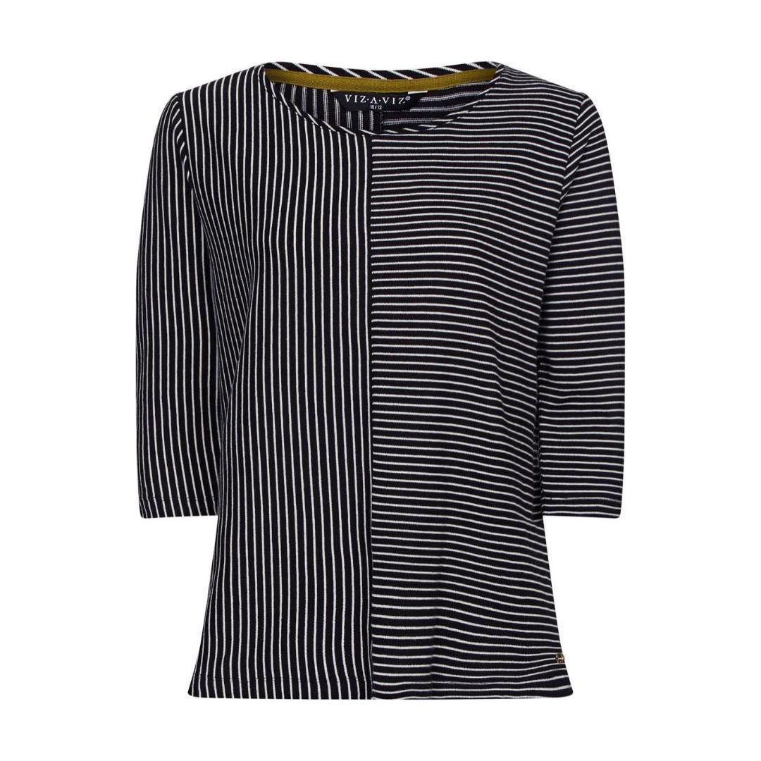 VIZ A VIZ Striped Top